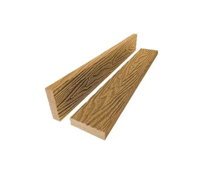 Брус лавочный 3D-тиснение 20х80 Орех от производителя  Deckart (Россия) по цене 655 р