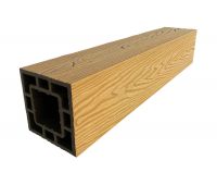 Столб опорный ДПК 125×125 Орех Столб опорный ДПК 125×125 Орех