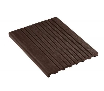 Ступень полнотелая из ДПК Step Венге от производителя  Deckart (Россия) по цене 2 500 р