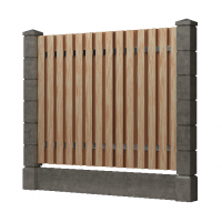 Доска заборная ДПК, тиснение "дуб" Песчаник Доска заборная ДПК, тиснение "дуб" Песчаник