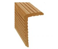 Уголок из ДПК 35х70х3000 Бронза Уголок из ДПК 35х70х3000 Бронза