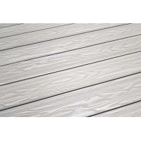 Террасная доска Смарт 3D Полнотелая с пазом Дуб беленый Террасная доска Смарт 3D Полнотелая с пазом Дуб беленый