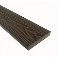 Террасная доска Смарт 3D Полнотелая без паза Тик Киото