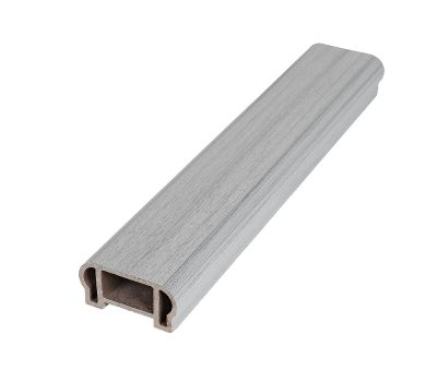 Перила верхнее фигурное 100х50 Extrusion Серый от производителя Woodvex по цене 1 130 р Перила верхнее фигурное 100х50 Extrusion Серый от производителя Woodvex по цене 1 130 р