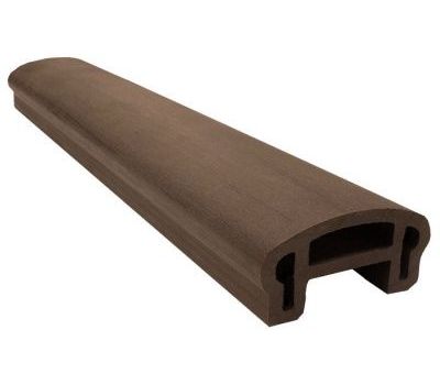 Перила верхнее фигурное 100х50 Select Тёмно Коричневый от производителя Woodvex по цене 995 р Перила верхнее фигурное 100х50 Select Тёмно Коричневый от производителя Woodvex по цене 995 р