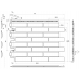 Фасадные панели (цокольный сайдинг)   Кирпич рижский - 01 от производителя  Альта-профиль по цене 574 р