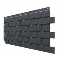 Фасадные панели Flemish (гладкий кирпич) Тёмно-серый Фасадные панели Flemish (гладкий кирпич) Тёмно-серый