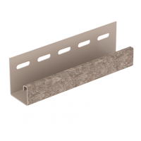 J-планка Стоун-хаус Сланец Бурый J-планка Стоун-хаус Сланец Бурый