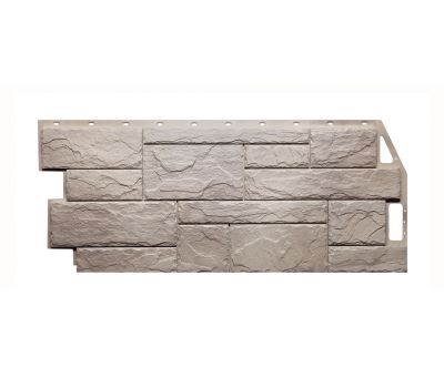 Фасадные панели (цокольный сайдинг) коллекция Камень Природный - Песочный от производителя  Fineber по цене 650 р