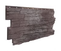 Фасадные панели (цокольный сайдинг) коллекция Скала - Желто-коричневый Фасадные панели (цокольный сайдинг) коллекция Скала - Желто-коричневый