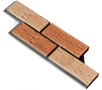 Фасадная плитка «Клинкерный Кирпич трёхцветный» от производителя  «Кирисс Фасад» по цене 1 900 р