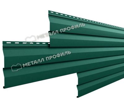 Металлический сайдинг МП СК-14х226 (ПЭ-01-6005-0.45) Зеленый мох от производителя  Металл Профиль по цене 601 р