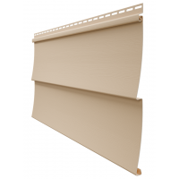 Виниловый сайдинг - серия STANDARD D5C (Ёлочка), Крем-брюле Виниловый сайдинг - серия STANDARD D5C (Ёлочка), Крем-брюле