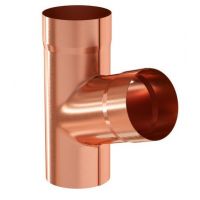 Тройник Медь 125/90 Тройник Медь 125/90