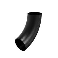 Колено трубы RAL 9005 Чёрный 125/90 Колено трубы RAL 9005 Чёрный 125/90