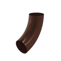 Колено трубы RAL 8017 Тёмно Коричневый 125/90 Колено трубы RAL 8017 Тёмно Коричневый 125/90