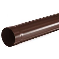 Труба водосточная RAL 8017 Тёмно Коричневый 1.00м 125/90