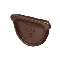 Заглушка универсальная с резиновым уплотнителем RAL 8017 Тёмно Коричневый 125/90 Заглушка универсальная с резиновым уплотнителем RAL 8017 Тёмно Коричневый 125/90