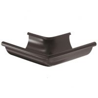 Угол желоба, наружный 90° RR 32 Тёмно Коричневый 125/90 Угол желоба, наружный 90° RR 32 Тёмно Коричневый 125/90