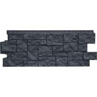 Фасадные панели Стандарт Дикий камень Графит Фасадные панели Стандарт Дикий камень Графит