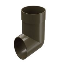 Отвод Premium ПВХ Каштан