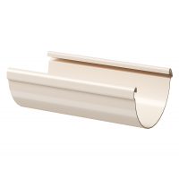 Соединитель желоба Lux ПВХ Латте Соединитель желоба Lux ПВХ Латте